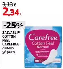 Carefree - Salvaslip Cotton Feel Carefree - Salvaslip Cotton Feel