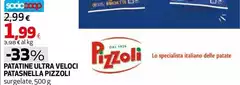 Pizzoli - Patatine Ultra Veloci Patasnella Pizzoli - Patatine Ultra Veloci Patasnella