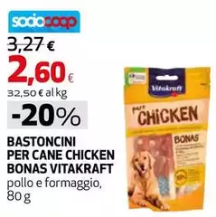 Vitakraft - Bastoncini Per Cane Chicken Bonas Vitakraft - Bastoncini Per Cane Chicken Bonas