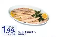 Filetti Di Sgombro Grigliati Filetti Di Sgombro Grigliati