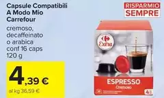 Carrefour - Capsule Compatibili A Modo Mio Carrefour - Capsule Compatibili A Modo Mio