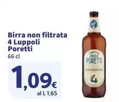 Angelo poretti - Birra Non Filtrata 4 Luppoli