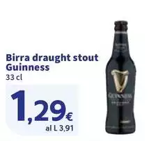 Guinness - Birra Draught Stout