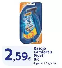 Bic - Rasoio Comfort 3 Pivot
