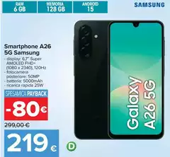 Samsung - Smartphone A26 5G Samsung - Smartphone A26 5G
