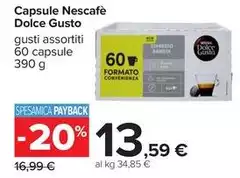 Nescafé - Capsule Dolce Gusto Nescafé - Capsule Dolce Gusto