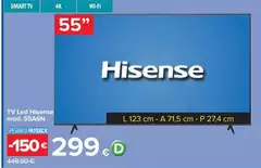 Hisense - Tv Led Mod. 55A6N