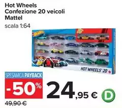 Mattel - Hot Wheels Confezione 20 Veicoli Mattel - Hot Wheels Confezione 20 Veicoli