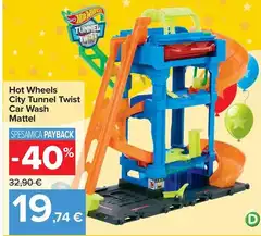 Mattel - Hot Wheels City Tunnel Twist Car Wash  Mattel - Hot Wheels City Tunnel Twist Car Wash