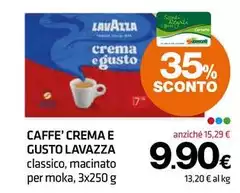 Lavazza - Caffe' Crema E Gusto Lavazza - Caffe' Crema E Gusto