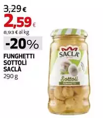 Saclà - Funghetti Sottoli