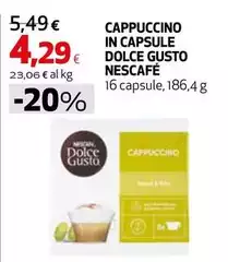 Nescafé - Cappuccino In Capsule Dolce Gusto Nescafé - Cappuccino In Capsule Dolce Gusto