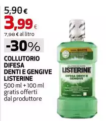 Listerine - Collutorio Difesa Denti E Gengive