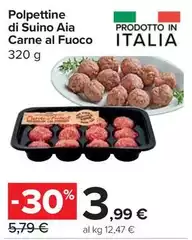 Aia - Polpettine Di Suino Carne Al Fuoco Aia - Polpettine Di Suino Carne Al Fuoco