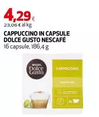 Nescafé - Cappuccino In Capsule Dolce Gusto Nescafé - Cappuccino In Capsule Dolce Gusto