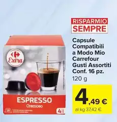 Selection carrefour - Capsule Compatibili A Modo Mio
