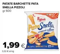 Pizzoli - Patate Barchette Pata Snella Pizzoli - Patate Barchette Pata Snella