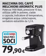 Melchioni - Macchina Del Caffè Aromatic Plus Melchioni - Macchina Del Caffè Aromatic Plus