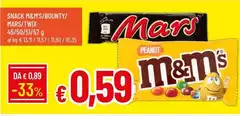 Mars - Snack M&m's/bodyn/ /twix Mars - Snack M&m's/bodyn/ /twix