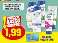 Head & Shoulders - Shampoo/Balsamo