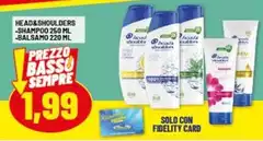 Head & Shoulders - Shampoo/Balsamo