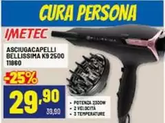Imetec - Asciugacapelli Bellissima K92500 11860