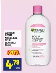 Garnier - Acqua Micellare Pelli Sensibili Garnier - Acqua Micellare Pelli Sensibili