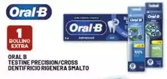 Oral b - B Testine Precision/cross Dentifricio Rigenera Smalto Oral b - B Testine Precision/cross Dentifricio Rigenera Smalto