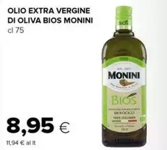 Monini - Olio Extra Vergine Di Oliva Bios Monini - Olio Extra Vergine Di Oliva Bios