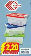 Box Senza Ruote Con Manici Slt