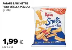 Pizzoli - Patate Barchette Pata Snella Pizzoli - Patate Barchette Pata Snella