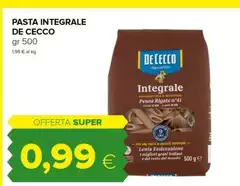 De Cecco - Pasta Integrale De Cecco - Pasta Integrale