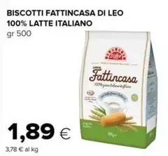 Di Leo - Biscotti Fattincasa  100% Latte Italiano Di Leo - Biscotti Fattincasa  100% Latte Italiano