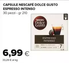 Nescafé - Capsule Dolce Gusto Espresso Intenso Nescafé - Capsule Dolce Gusto Espresso Intenso