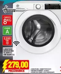 Hoover - Lavatrice 8kg Classe A HW Hoover - Lavatrice 8kg Classe A HW