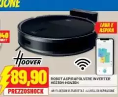 Hoover - Robot Aspirapolvere Inverter HG23DH-HG430H Hoover - Robot Aspirapolvere Inverter HG23DH-HG430H