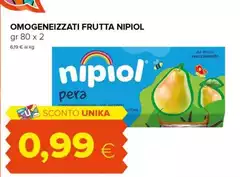 Nipiol - Omogeneizzati Frutta