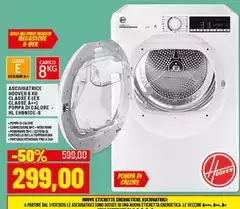 Hoover - Asciugatrice Gc, Classe E Fcx Hoover - Asciugatrice Gc, Classe E Fcx