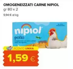 Nipiol - Omogeneizzati Carne