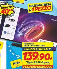 Telefunken - Smart TV 40" FHD TV