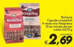 Caffe borbone - Capsule Compatibili A Modo Mio-Nespresso Caffe borbone - Capsule Compatibili A Modo Mio-Nespresso