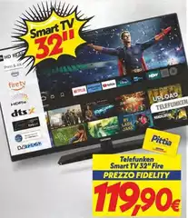 Telefunken - Smart Tv 32" Fire Telefunken - Smart Tv 32" Fire