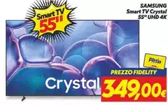 Samsung - Smart Tv Crystal 55" UHD 4K