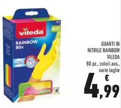 Vileda - Guanti In Nitrile Rainbow Vileda - Guanti In Nitrile Rainbow