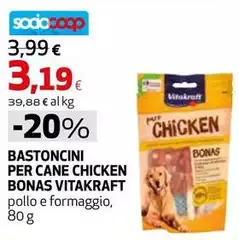 Vitakraft - Bastoncini Per Cane Chicken Bonas Vitakraft - Bastoncini Per Cane Chicken Bonas