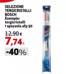 Bosch - Selezione Tergicristalli Bosch - Selezione Tergicristalli