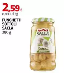 Saclà - Funghetti Sottoli