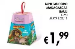 Bauli - Mini Pandoro Madagascar Bauli - Mini Pandoro Madagascar