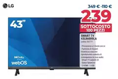 LG - Smart Tv 43LR6000LA