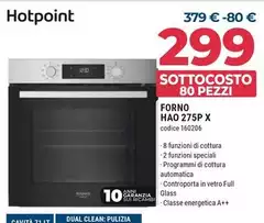 Hotpoint - Forno HAO 275P X Hotpoint - Forno HAO 275P X